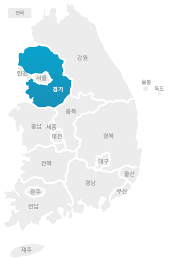 경기 지도