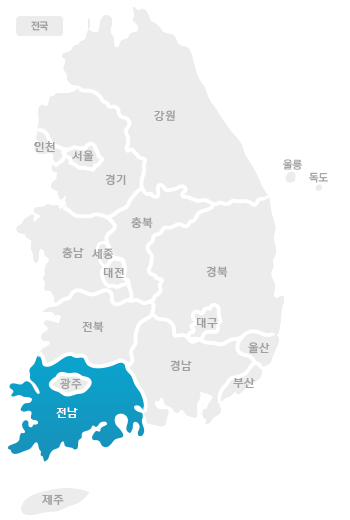 전남 지도