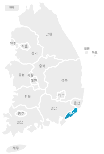 부산 지도