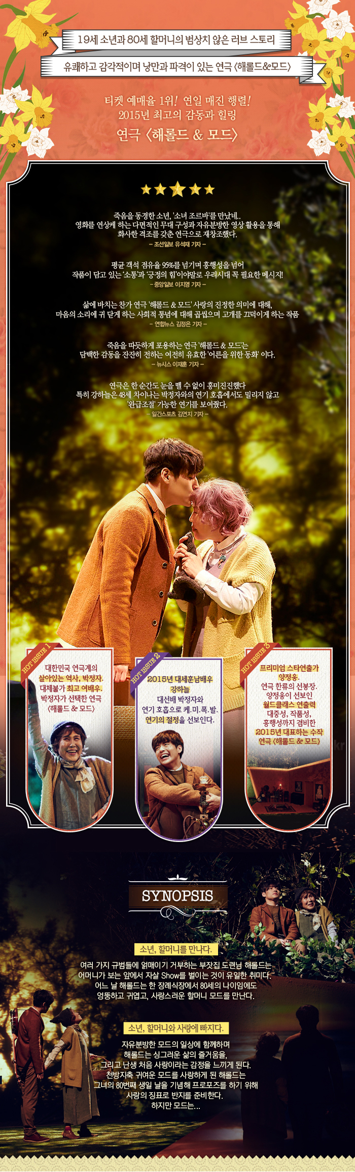 해롤드 & 모드 공연 소개
