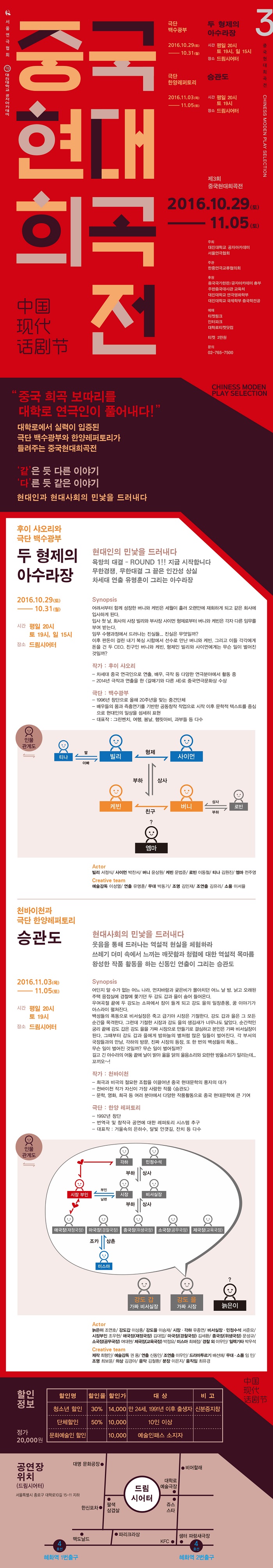 중국현대희곡전, 두 형제의 아수라장 Gallery