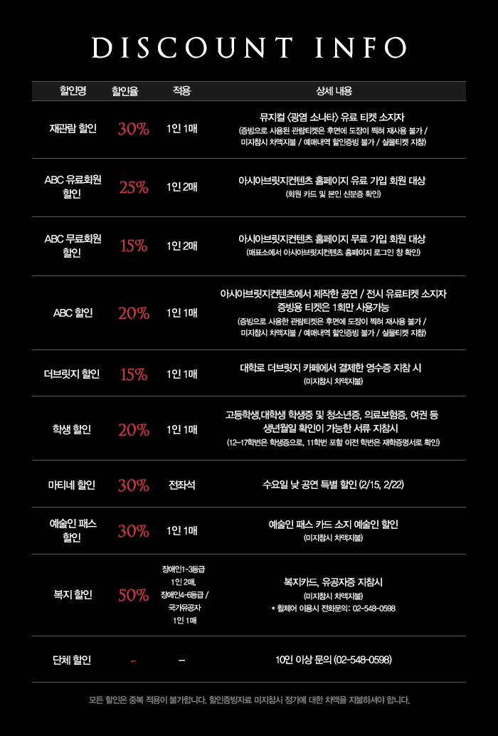 창작산실 뮤지컬, 광염소나타 공연 소개