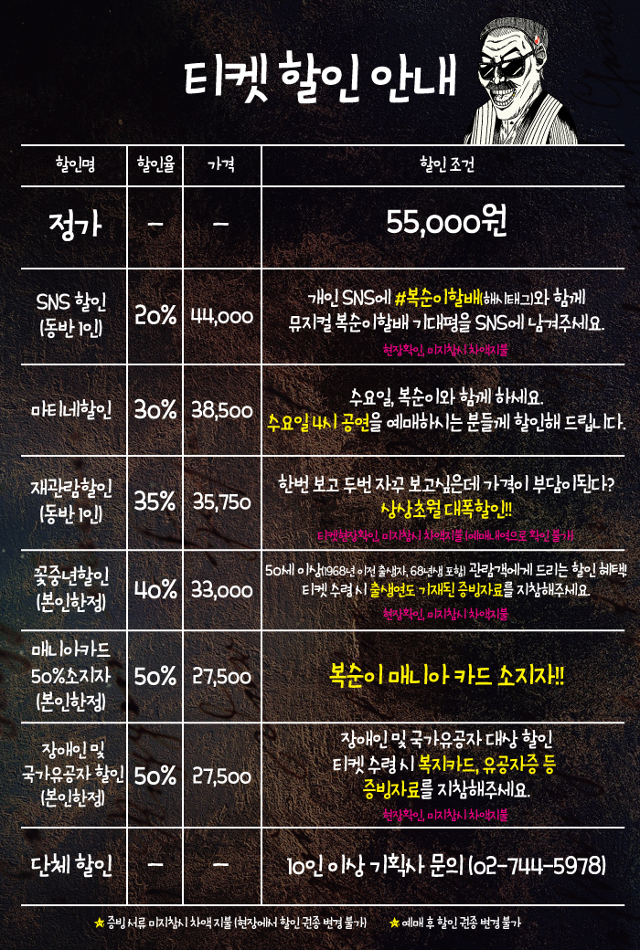 복순이할배 공연 소개