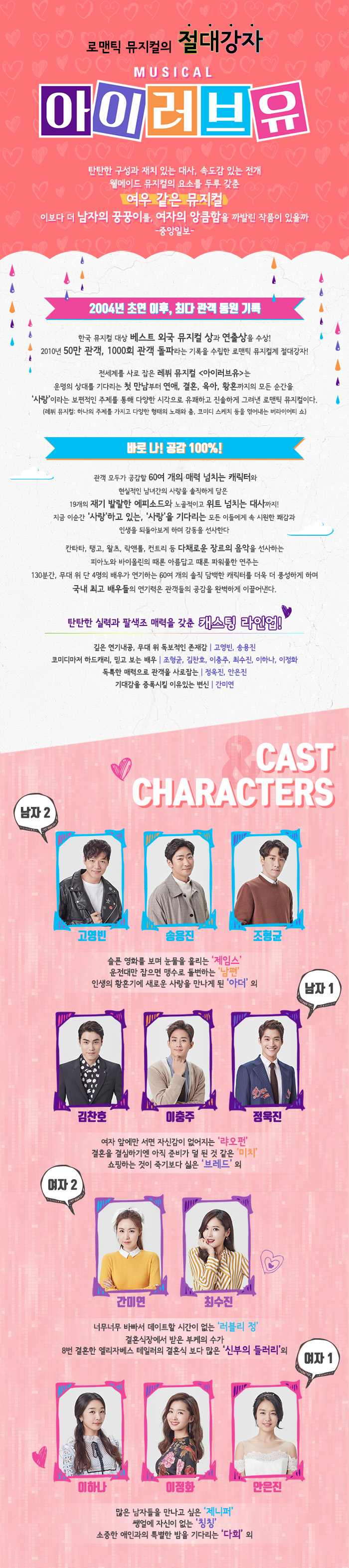 아이러브유 공연 소개