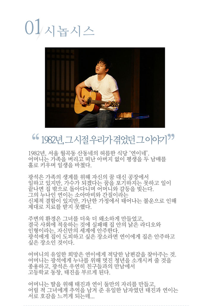 춘천연극제, 월곡동 산 2번지 공연 소개