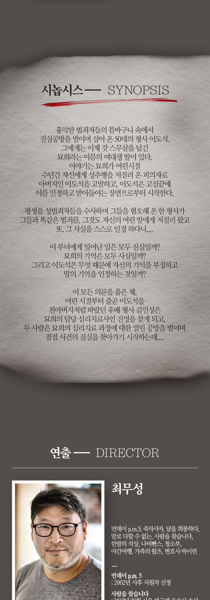 제2회 극장동국 연출가전, 부정(denial) Gallery