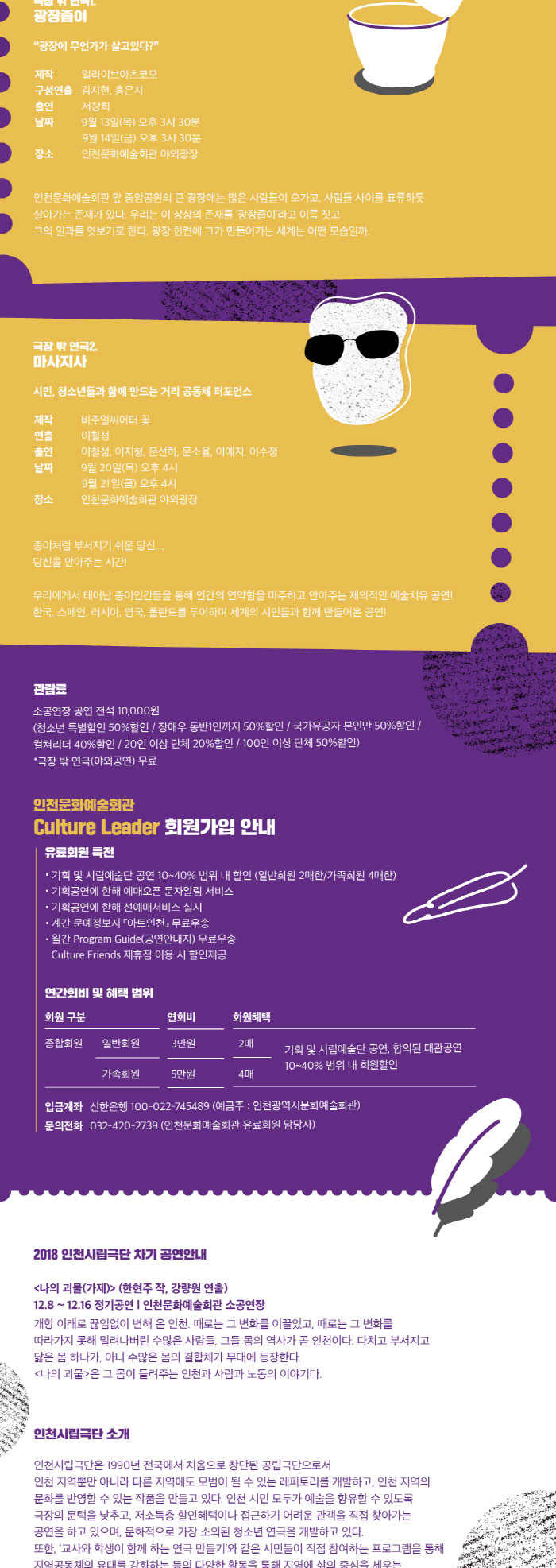 청소년극 + 극장 밖 연극, 외톨이들 공연 소개