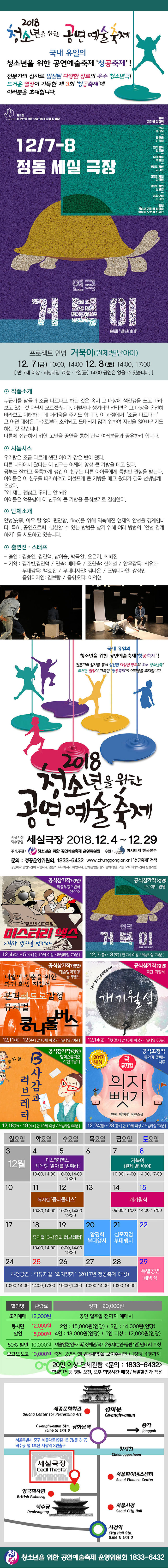 제3회 청소년을 위한 공연예술축제, 거북이 공연 소개