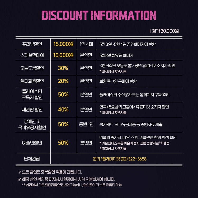 5호실의 고등어 공연 소개