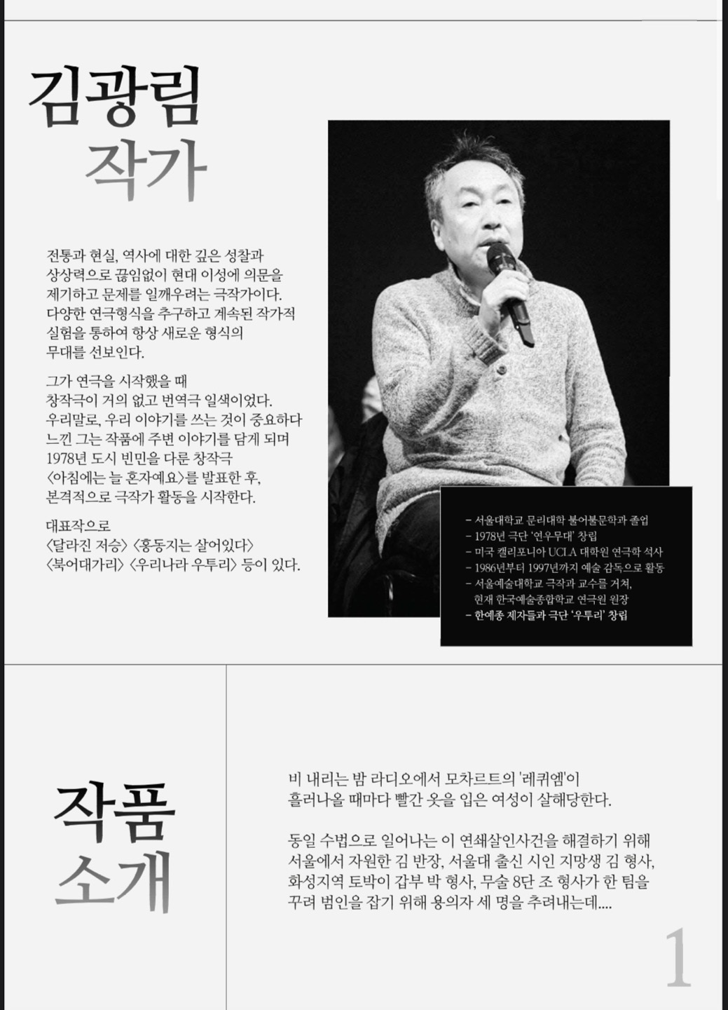 제31회 젊은연극제, 날 보러와요 Gallery