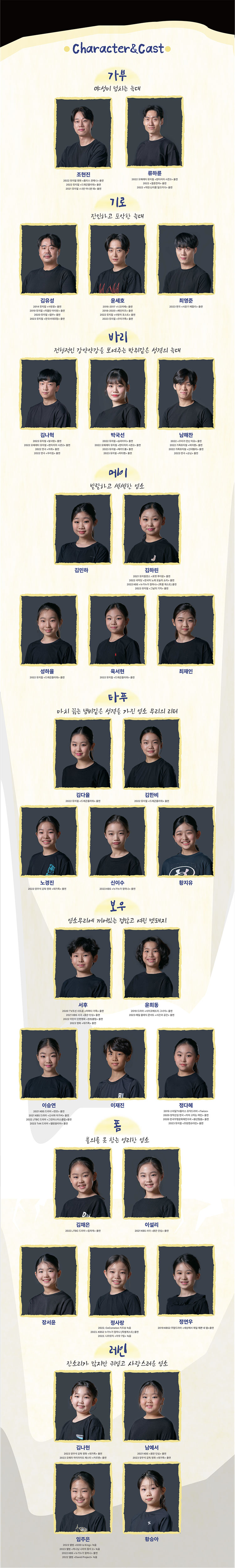 폭풍우 치는 밤에 공연 소개