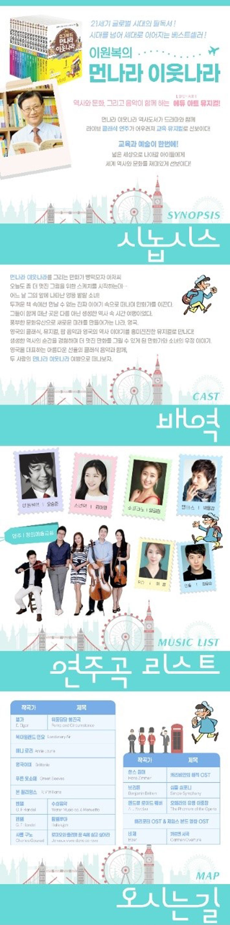 이원복의 먼나라 이웃나라, 영국여행 [고양] 공연 소개
