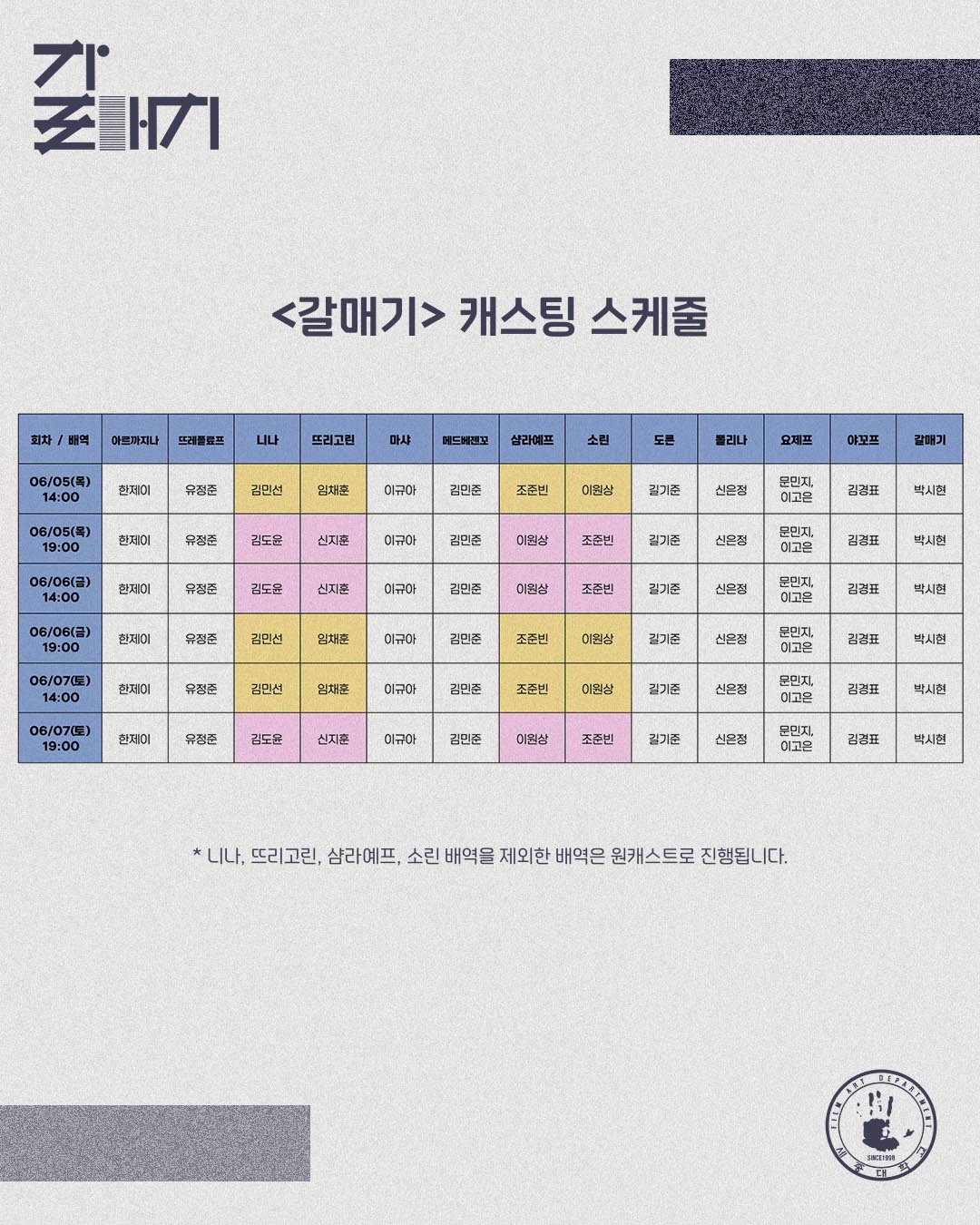 제33회 젊은연극제, 갈매기 Gallery