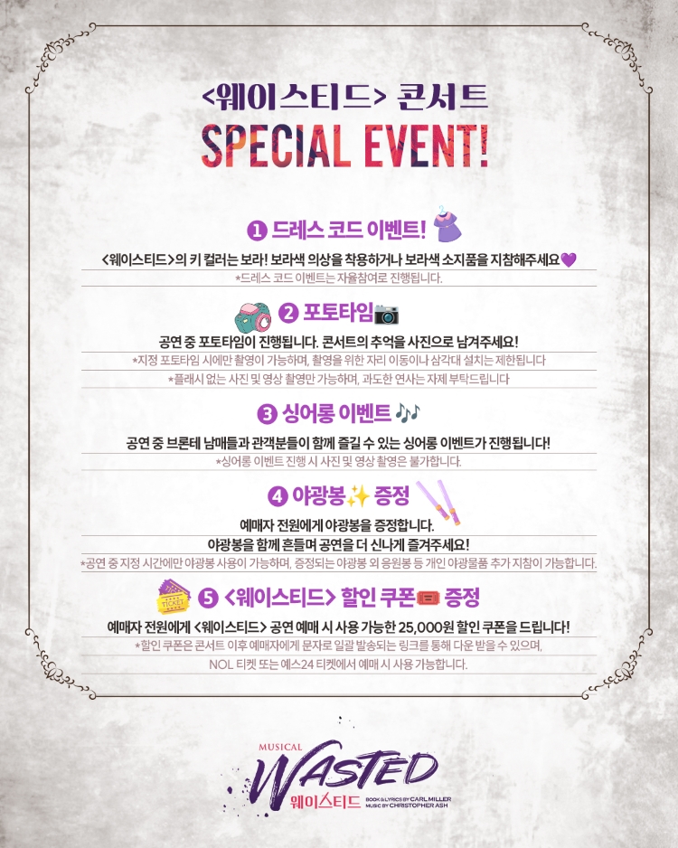 연극열전10, 웨이스티드 콘서트 공연 소개