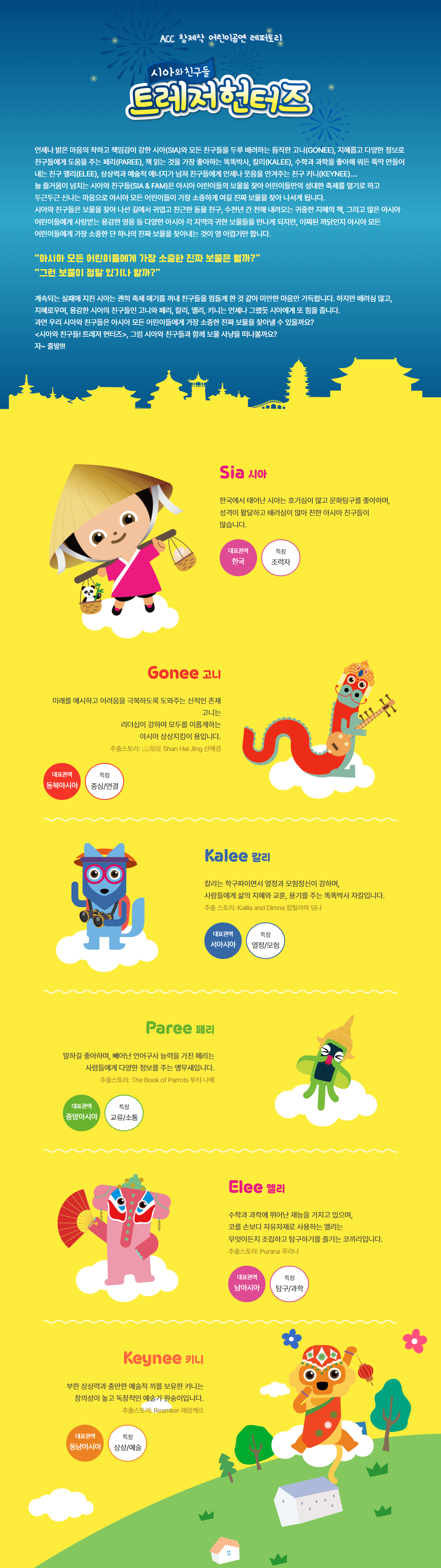시아와 친구들 트레저헌터즈 광주 소개이미지