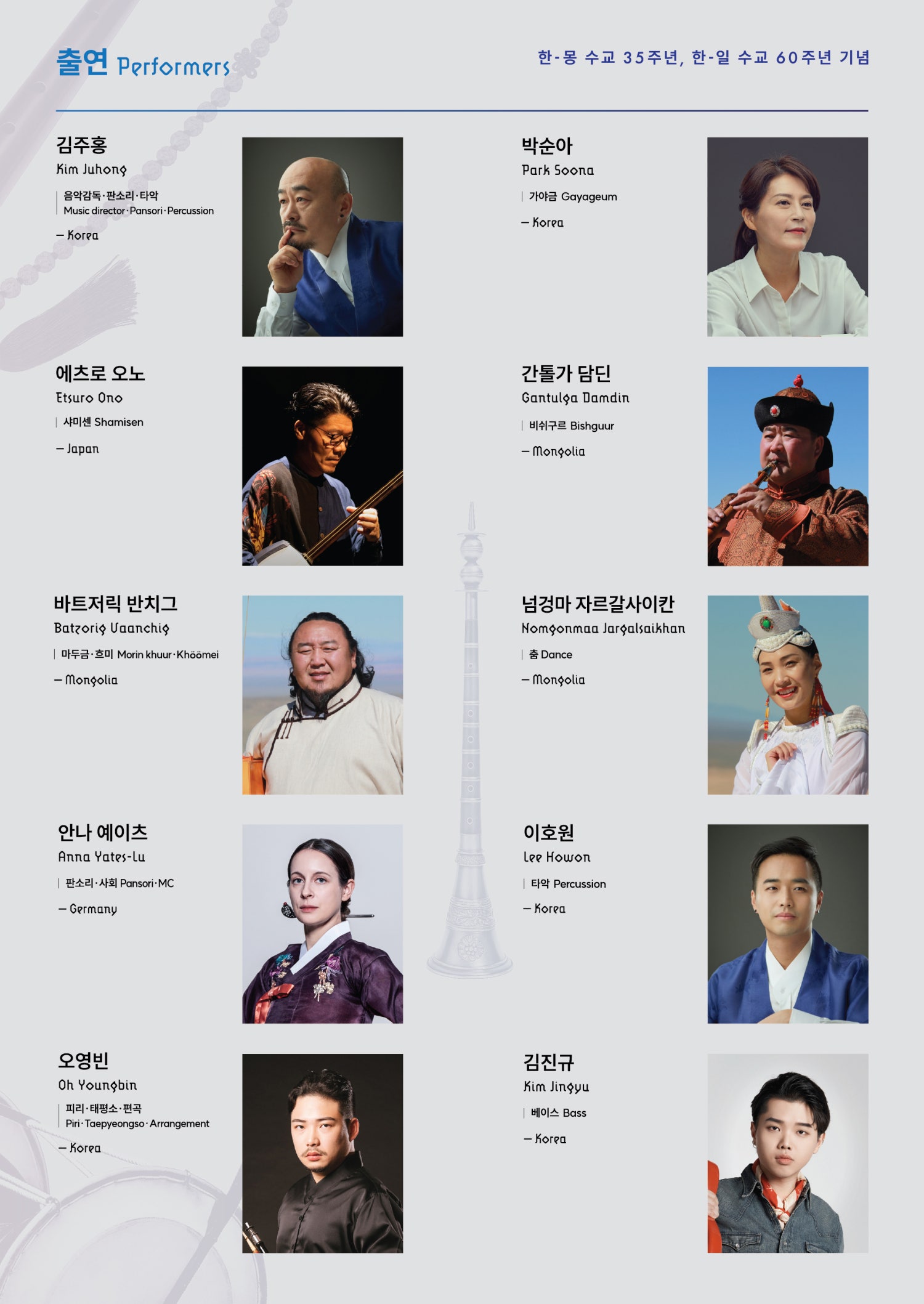 시나위 스펙트럼 따로 또 같이 소개이미지