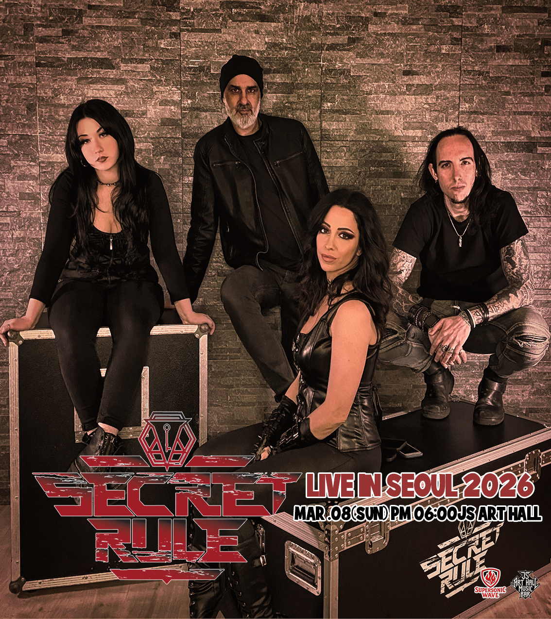 MELODIC HEAVEN METAL FEST, 이태리 멜로딕 메탈 밴드 Secret RULE 첫 내한 공연 상세 1