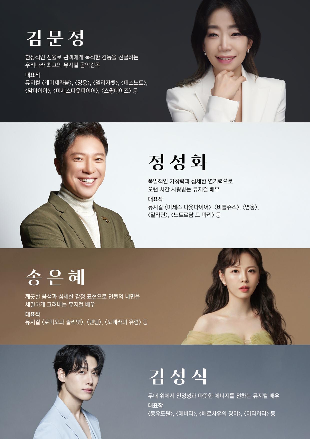 김문정의 뮤지컬 콘서트 음성 소개이미지