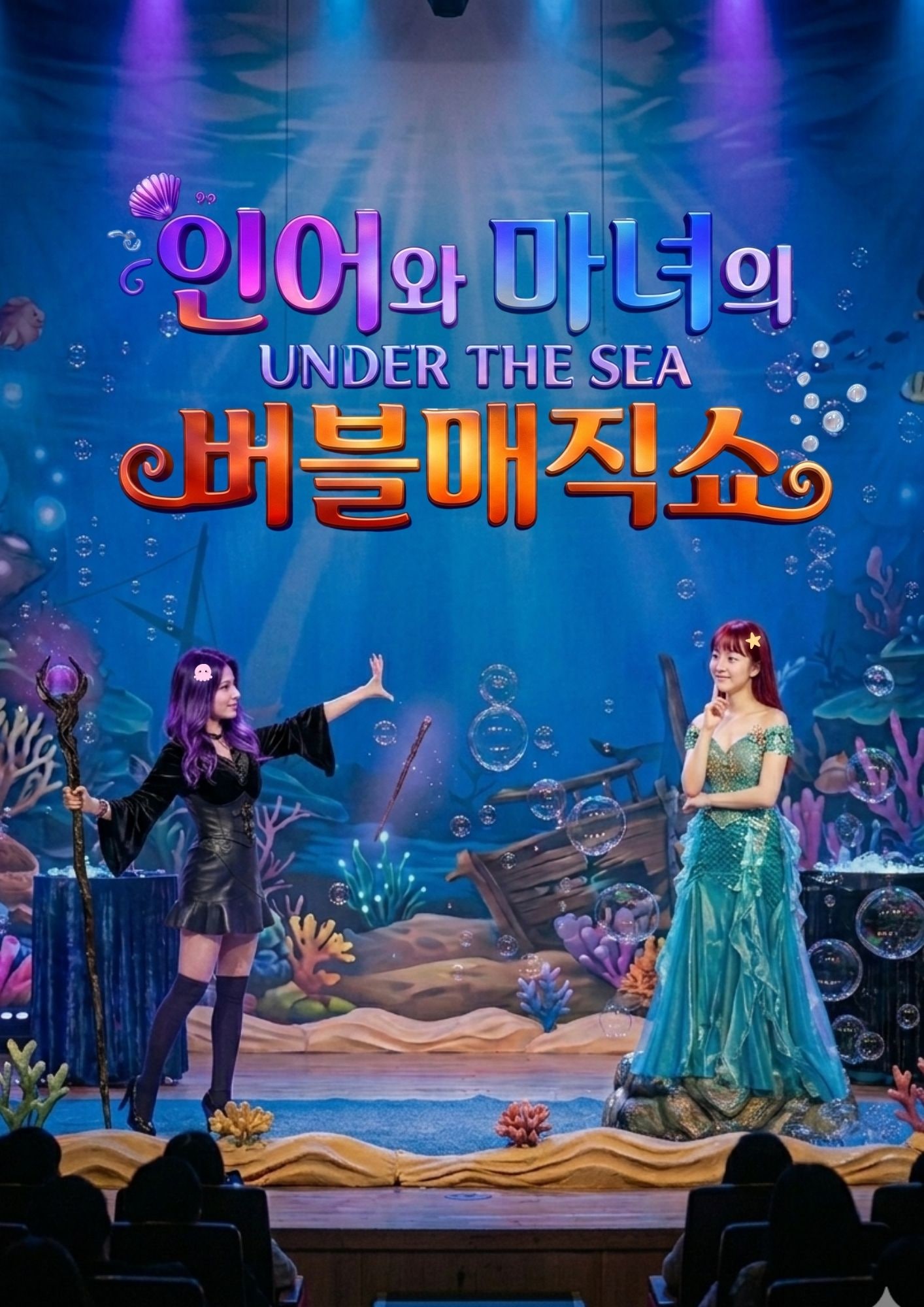 인어와 마녀의 버블매직쇼 의정부 소개이미지