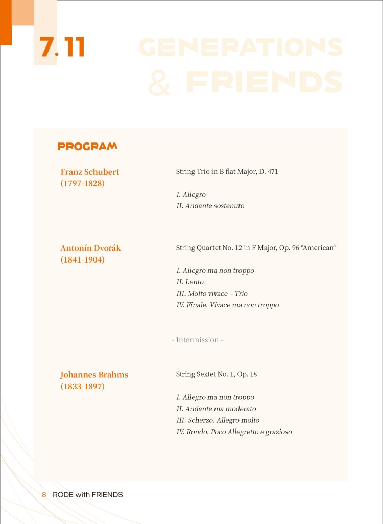 로데아트센터 개관 2주년 기념 FRIENDS 시리즈 Generations Friends 소개이미지