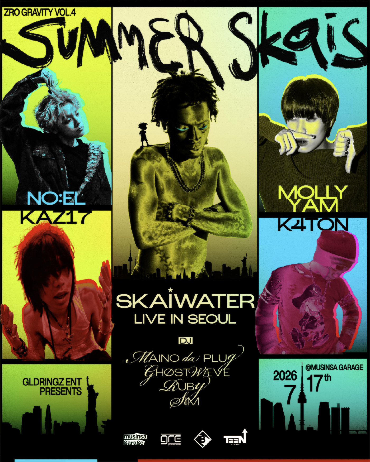 Skaiwater Live in Seoul Summer Skais 소개이미지