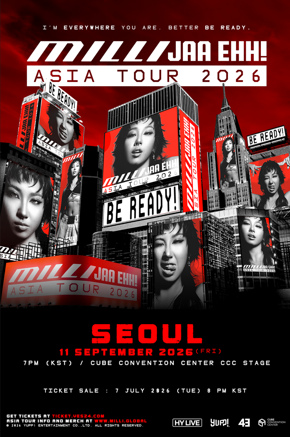 HY LIVE SERIES MILLI MILLI JAA EHH! ASIA TOUR IN SEOUL 소개이미지