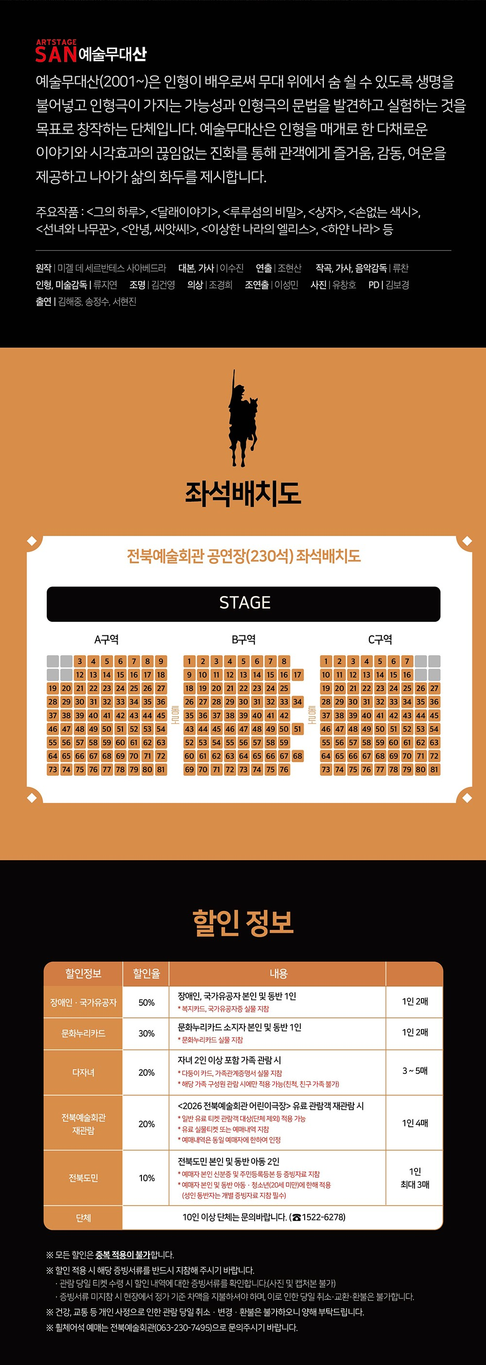 산초와 돈키호테 [전주] 공연 소개