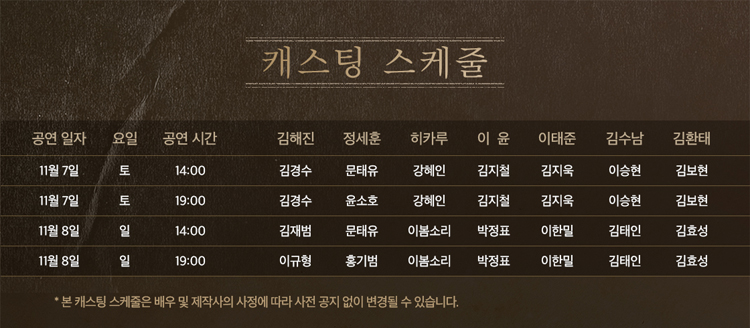 팬레터 [성남] 공연 소개
