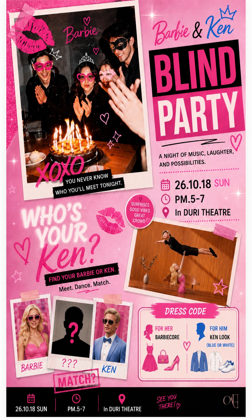크리에이터 이세빈, Drunk in love: barbie & ken blind party 소개 이미지 1