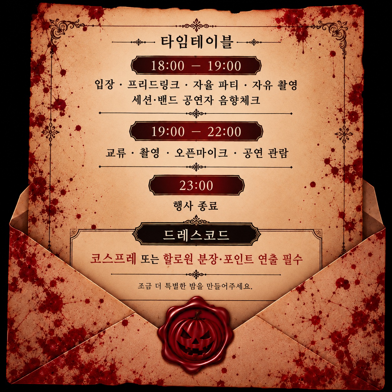 괴이한 초대장: 할로윈 페스타 소개 이미지 2