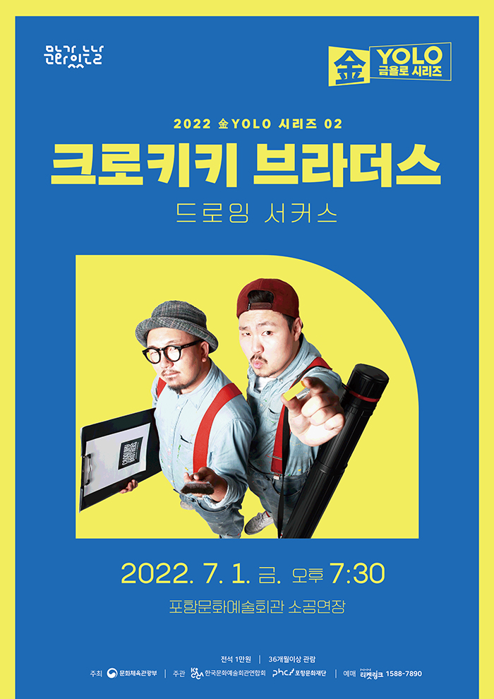 KOPIS 공연예술 통합전산망 금욜로 시리즈 Ⅱ, 크로키키 브라더스: 드로잉 서커스