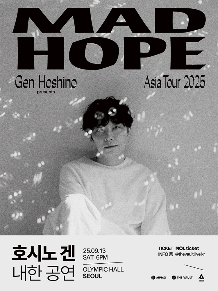 Gen Hoshino presents MAD HOPE Asia Tour in SEOUL 세부정보