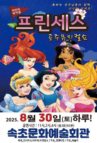 프린세스 공주뮤지컬쇼 속초 세부정보