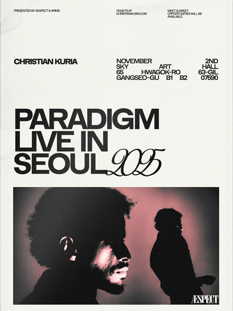 CHRISTIAN KURIA LIVE 서울 세부정보