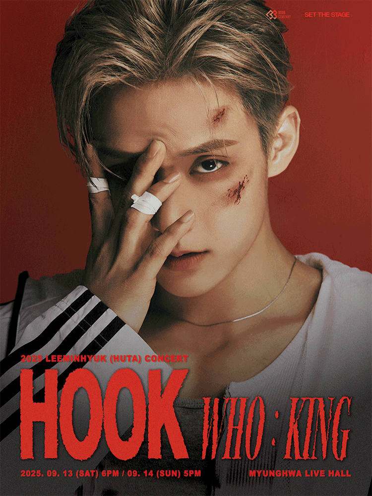 LEE MINHYUK (HUTA) CONCERT HOOK - WHO KING 세부정보