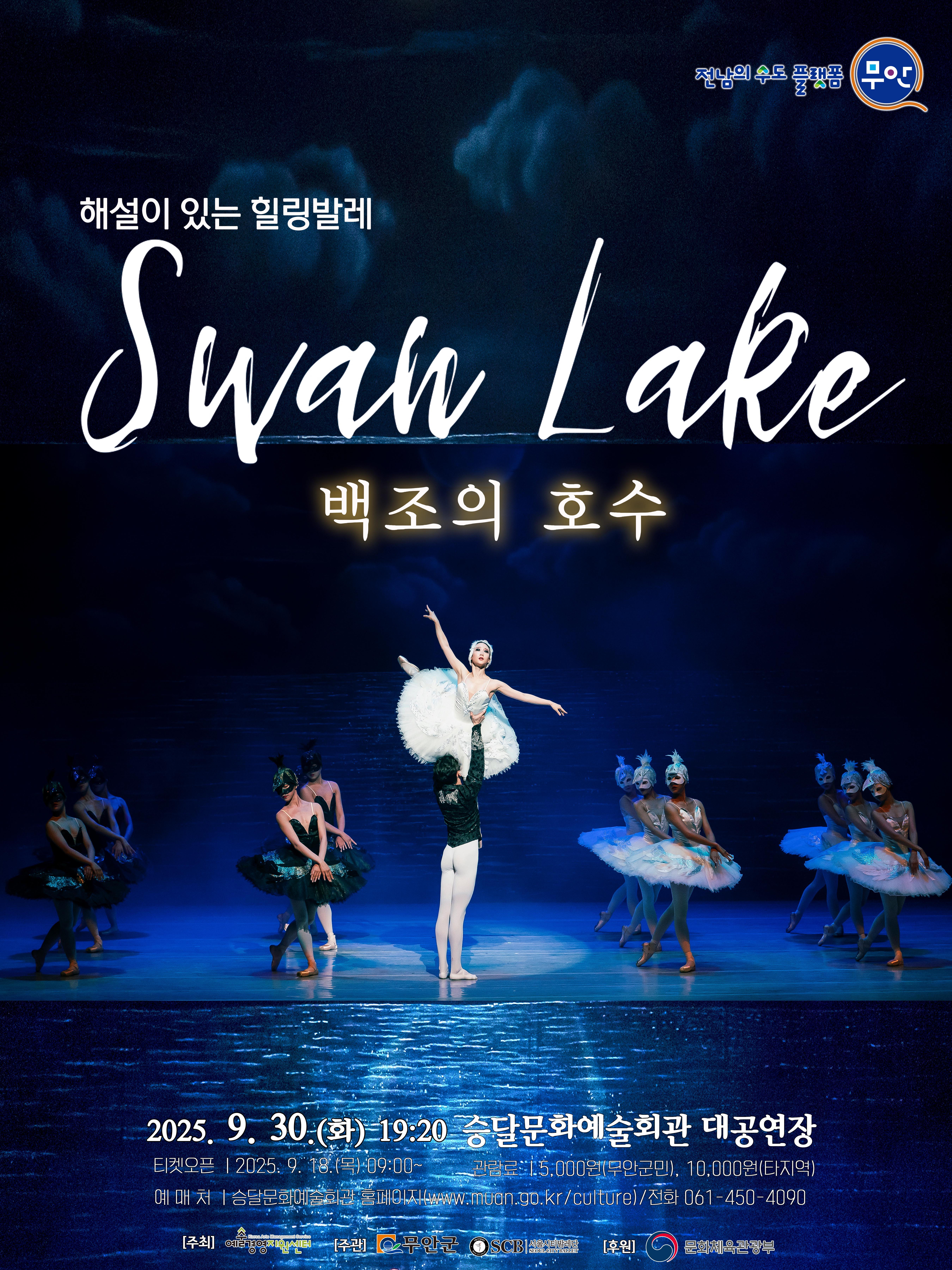 해설이 있는 힐링발레 백조의 호수 무안 세부정보