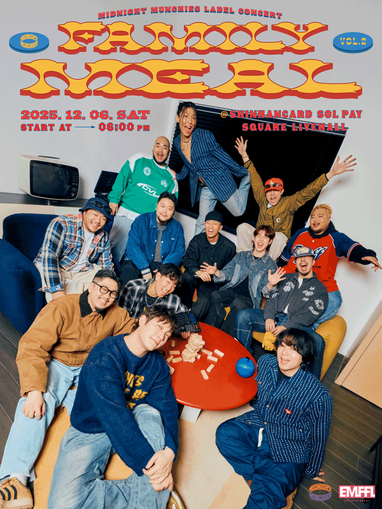 미드나잇먼치스 레이블 콘서트 Family Meal Vol.2 세부정보