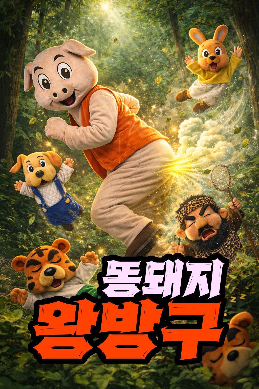 별빛 어린이 인형극제, 똥돼지 왕방구