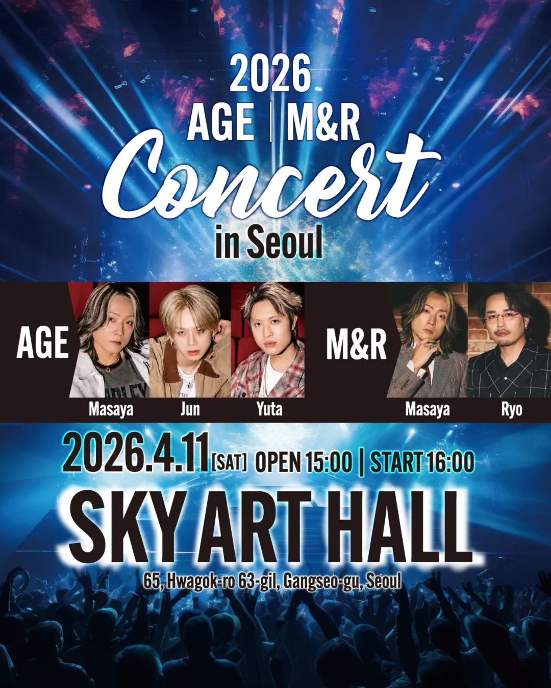 AGE, M & R CONCERT IN SEOUL