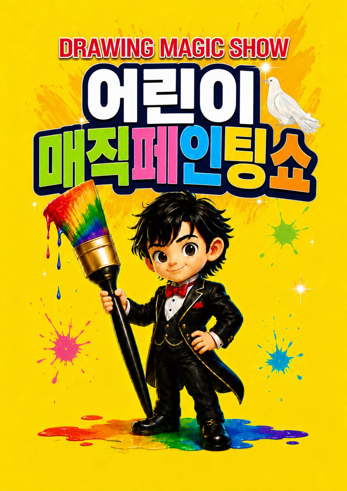 드로잉 매직쇼: 어린이 매직 페인팅쇼 [세종] 포스터