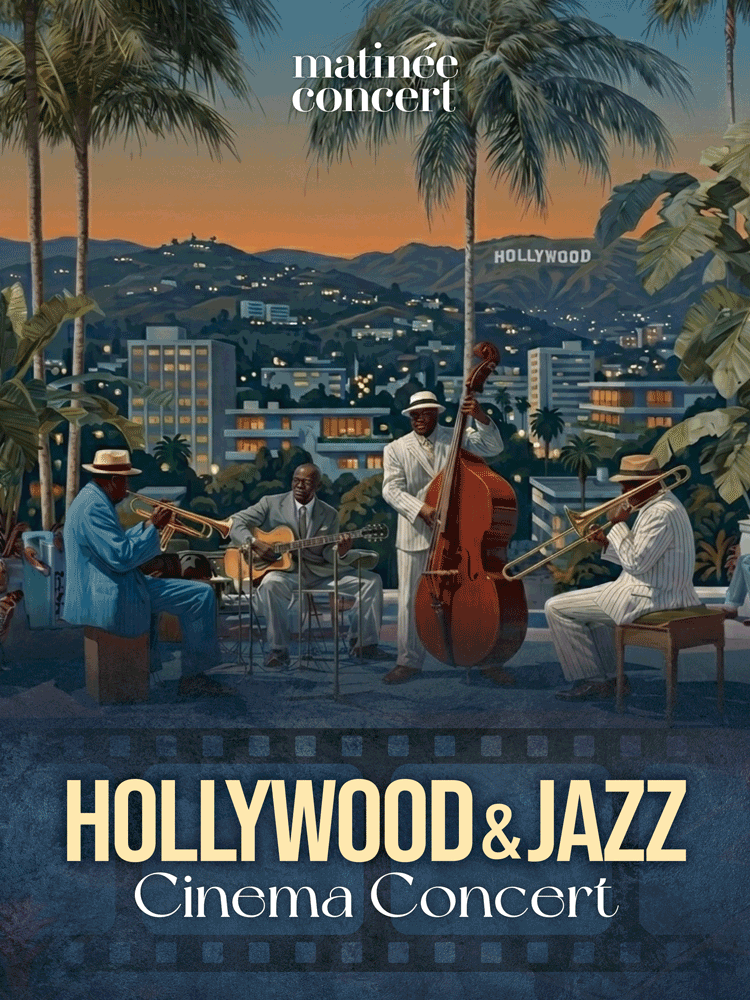 라움 마티네콘서트, Hollywood & Jazz: Cinema Concert (7월) 포스터