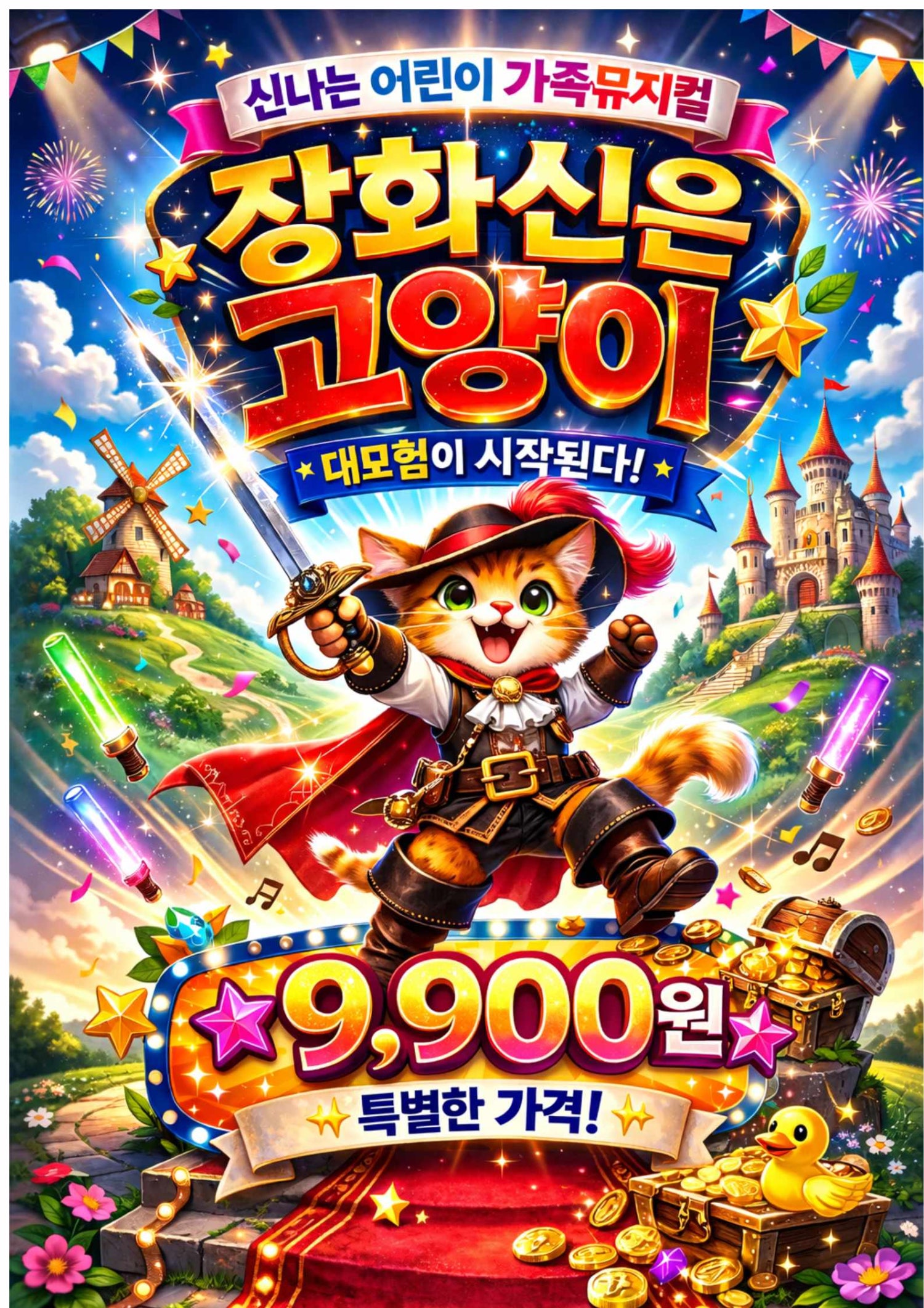 장화신은 고양이 [양주] 포스터