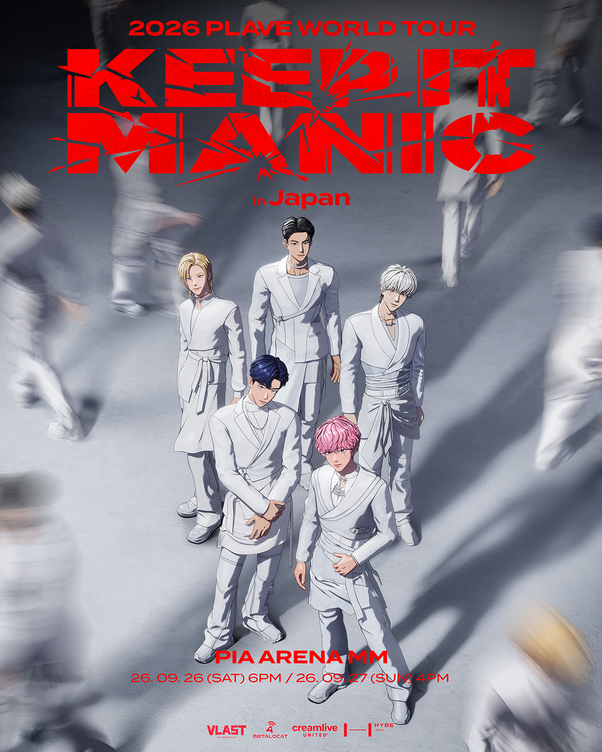 PLAVE World Tour: KEEP IT MANIC [일본 가나가와] 포스터