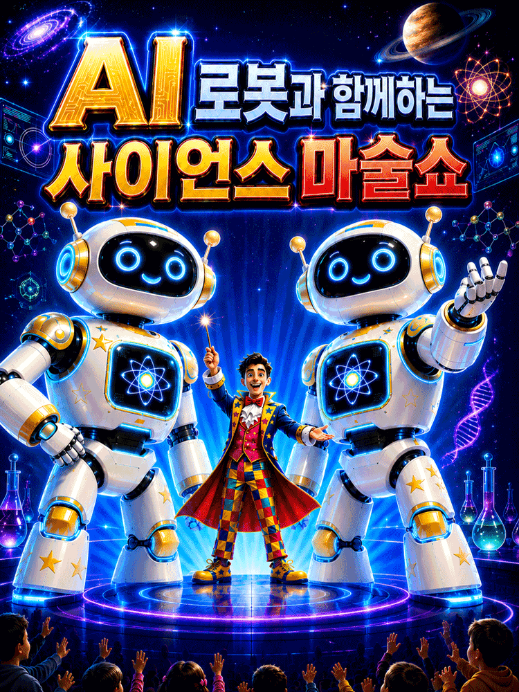 AI로봇과 함께하는 사이언스 마술쇼 [서울 서대문] 포스터