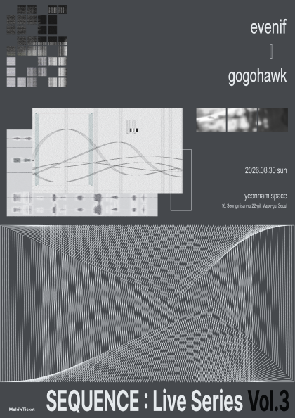 SEQUENCE: Live Series Vol.3 evenif X gogohawk 포스터