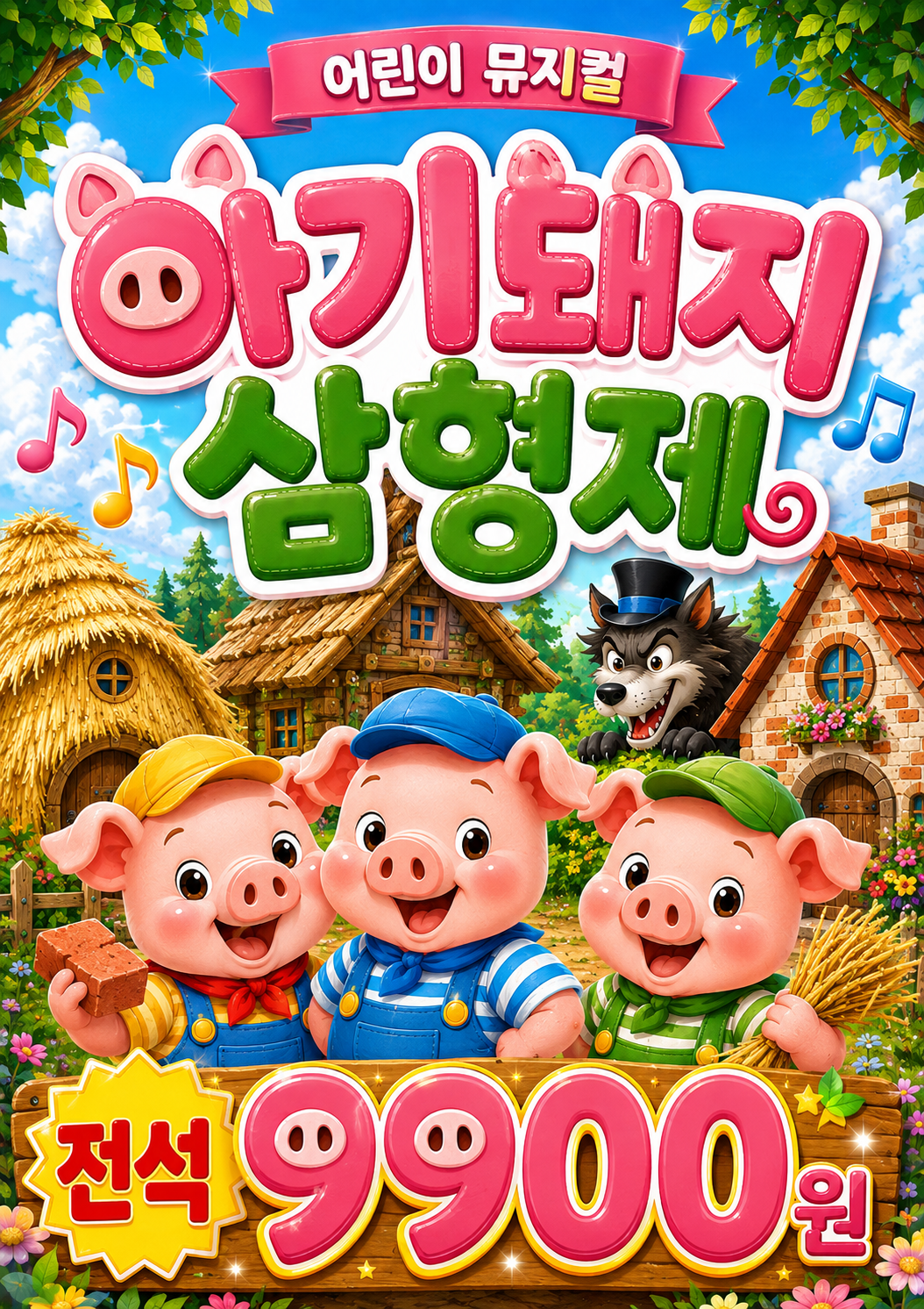 아기 돼지 삼형제 [거제] 포스터