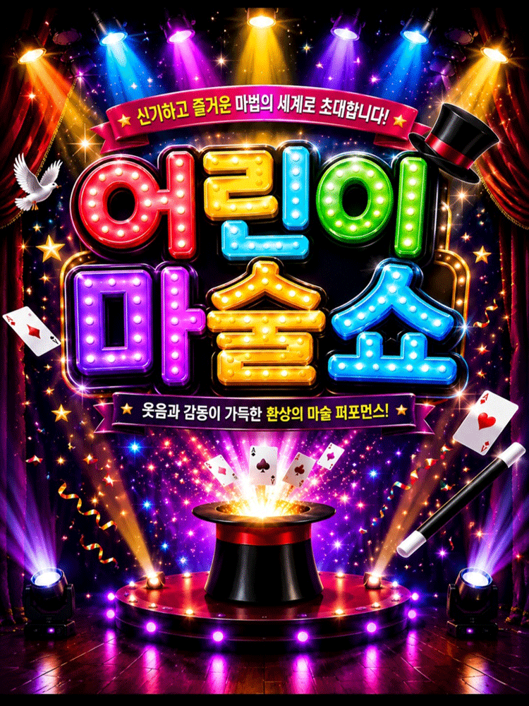 어린이 마술쇼 [포항] 포스터