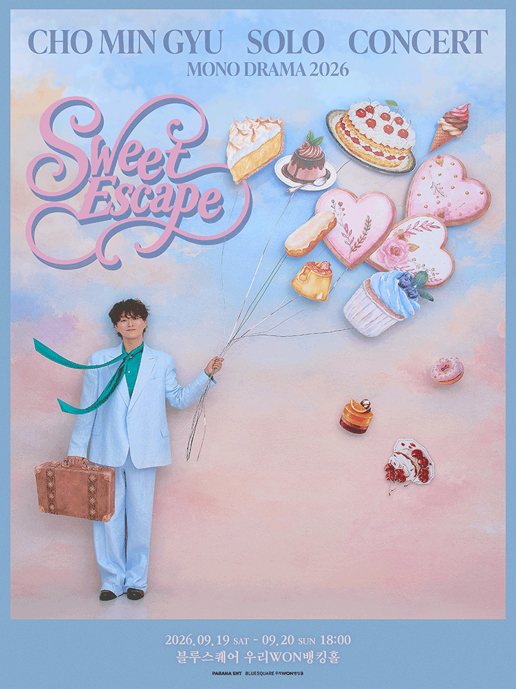 조민규 단독 콘서트, MONO DRAMA: Sweet Escape 포스터