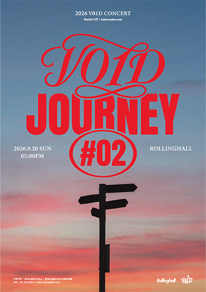 V01D 단독 콘서트: journey #02 포스터