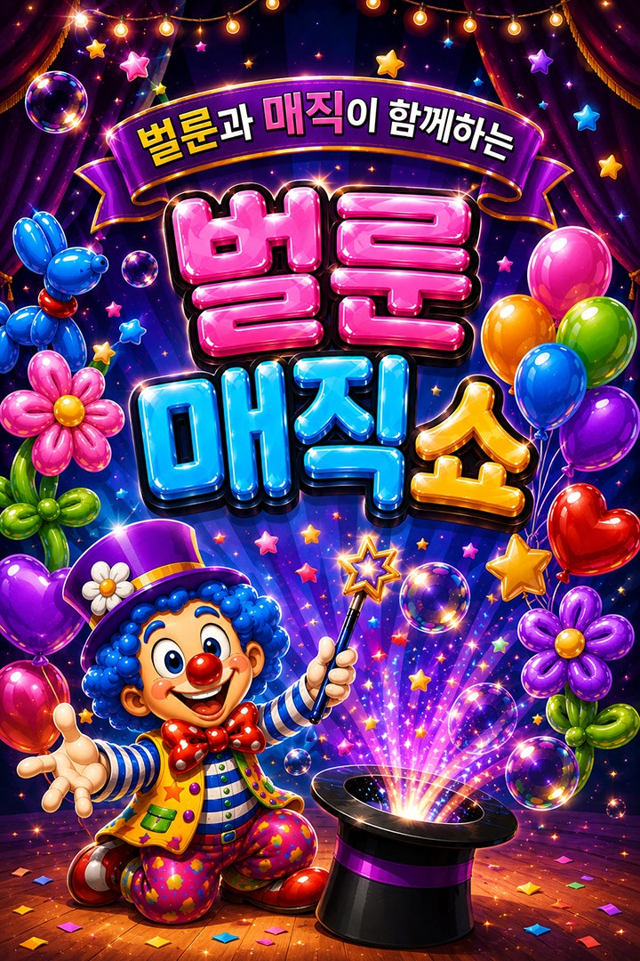 벌룬 매직쇼 [남양주] 포스터